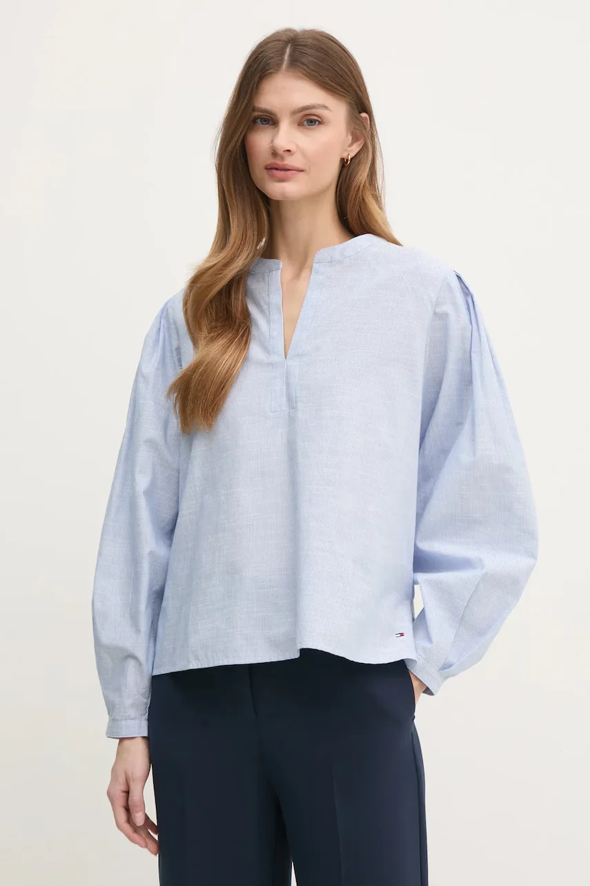 Tommy Hilfiger Памучна блуза