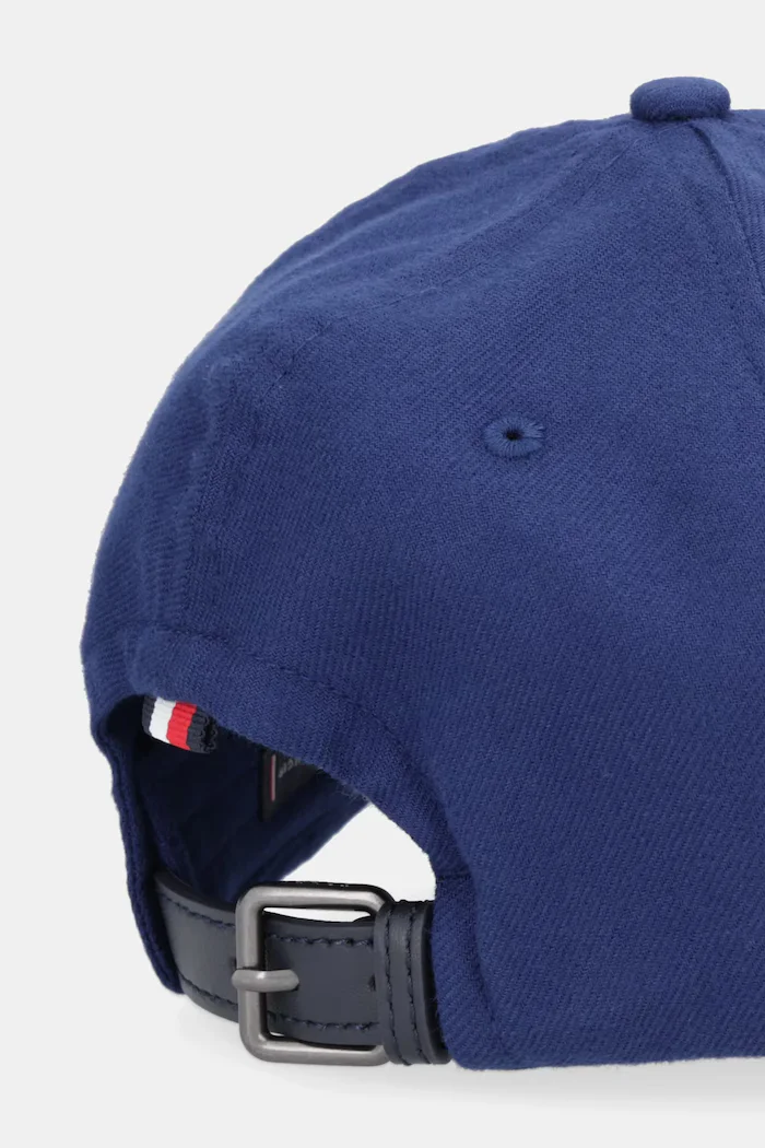 Tommy Hilfiger Памучна шапка с козирка в тъмносиньо AM0AM13900
