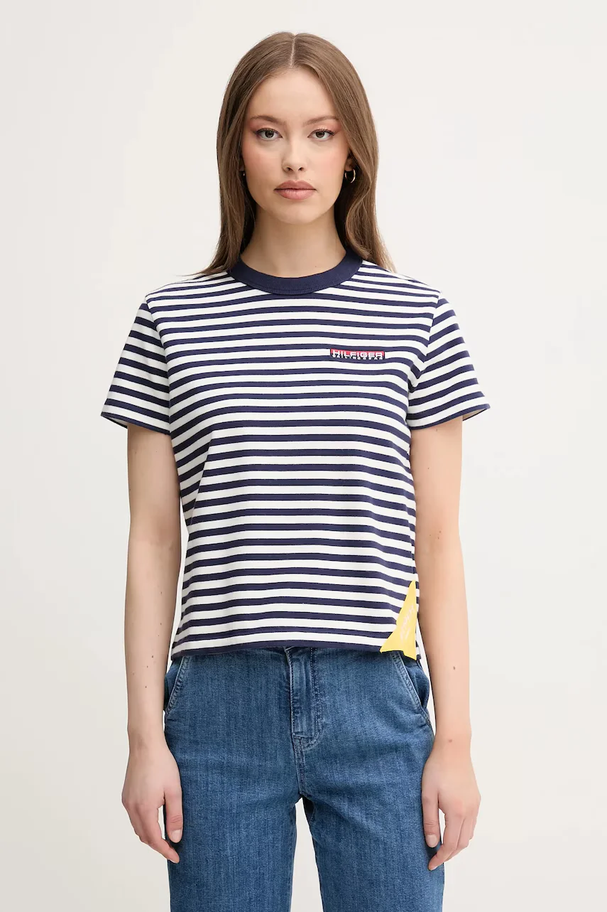 Tommy Hilfiger Памучна тениска SAILING
