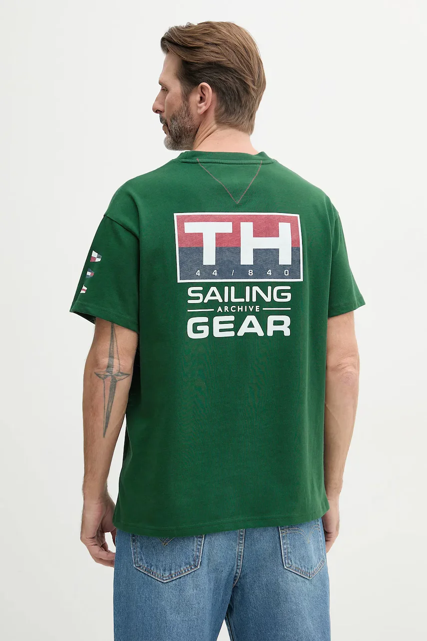 Tommy Hilfiger Памучна тениска SAILING