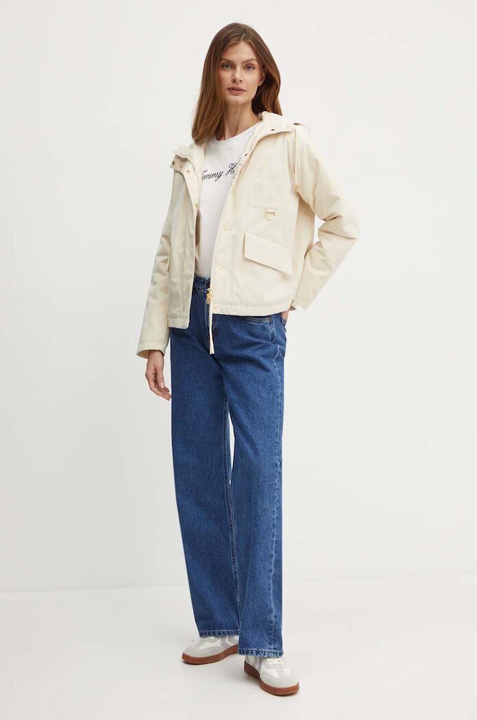 Tommy Hilfiger Памучна тениска в бяло WW0WW43459
