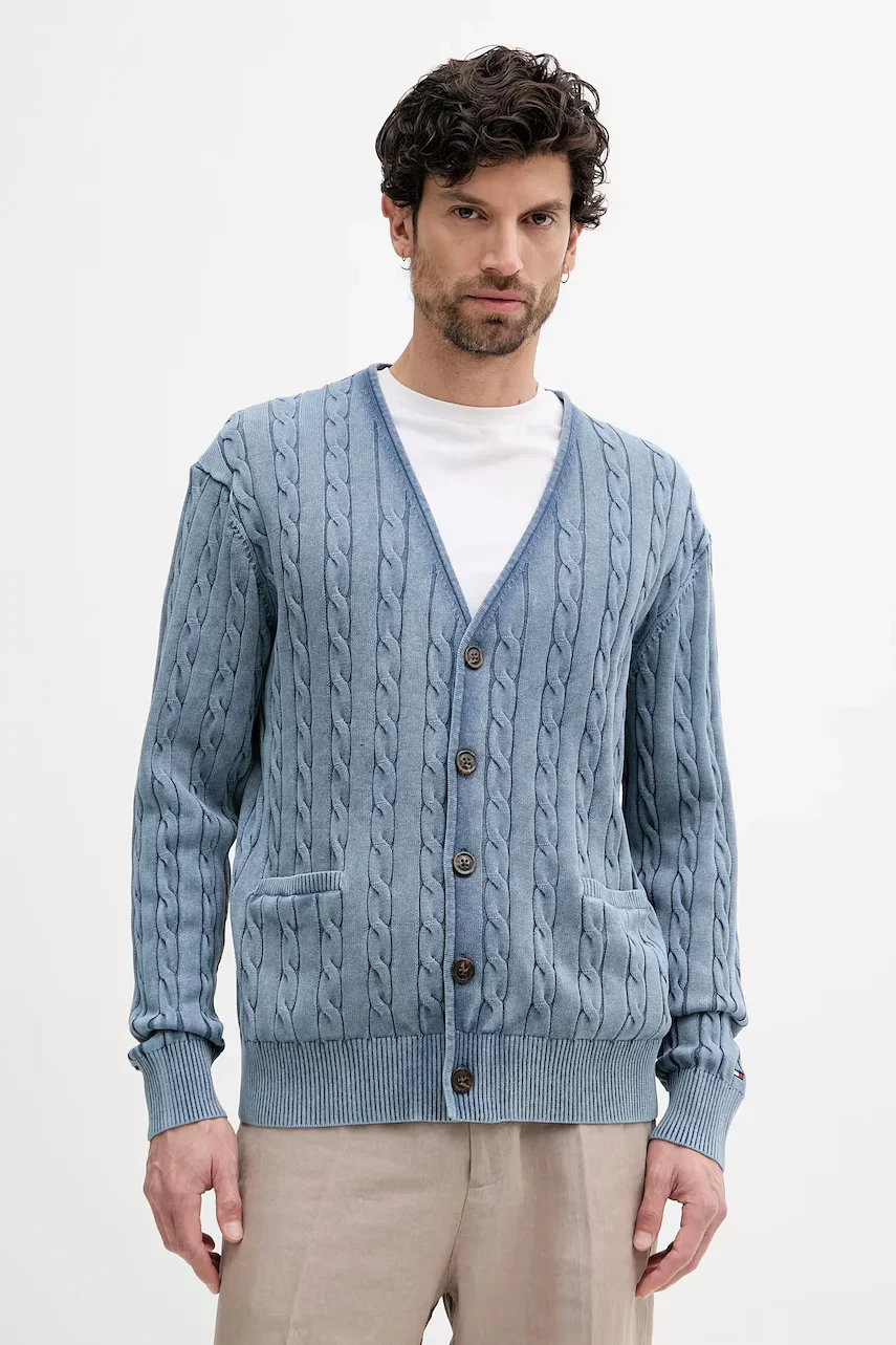Tommy Hilfiger Памучна жилетка