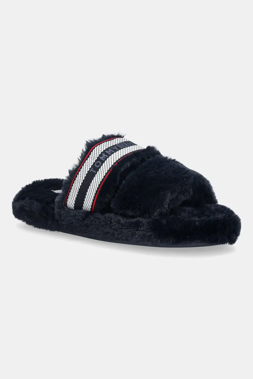 Tommy Hilfiger Пантофи HILFIGER FUR SLIPPER