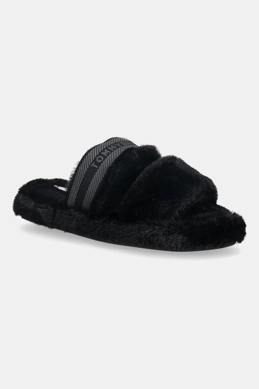 Tommy Hilfiger Пантофи HILFIGER FUR SLIPPER