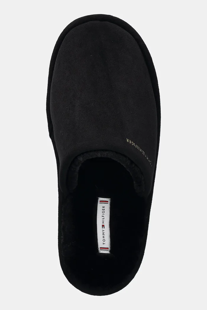 Tommy Hilfiger Пантофи TH SOFT HOUSE SHOE в черно FW0FW08853