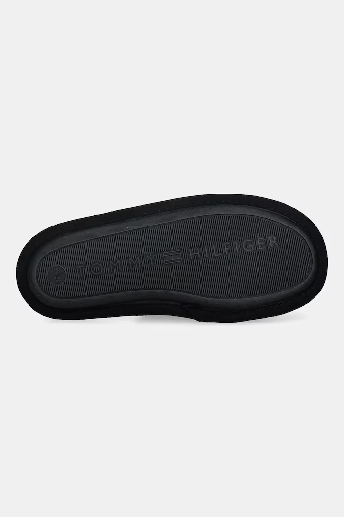 Tommy Hilfiger Пантофи TH SOFT HOUSE SHOE в черно FW0FW08853