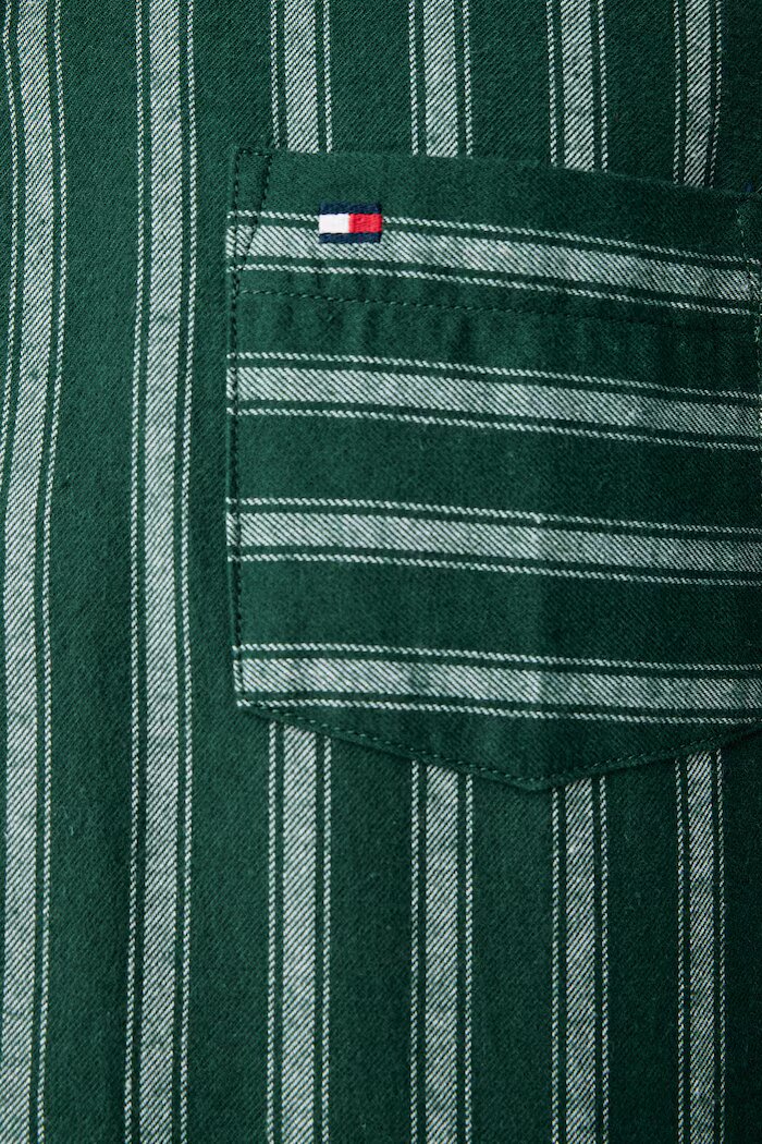 Tommy Hilfiger пижама мъжка от памук зелена UM0UM04066