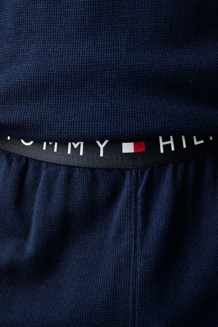 Tommy Hilfiger пижама от две части мъжка от памук тъмносиня UM0UM03994