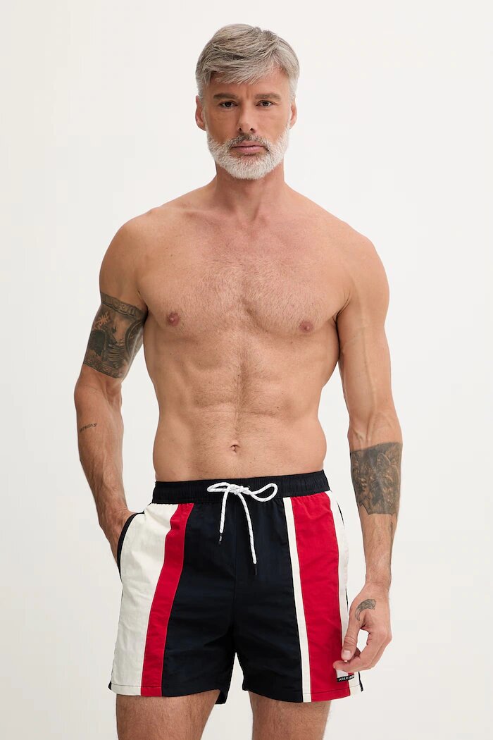 Tommy Hilfiger плувни шорти мъжки тъмносини UM0UM03740