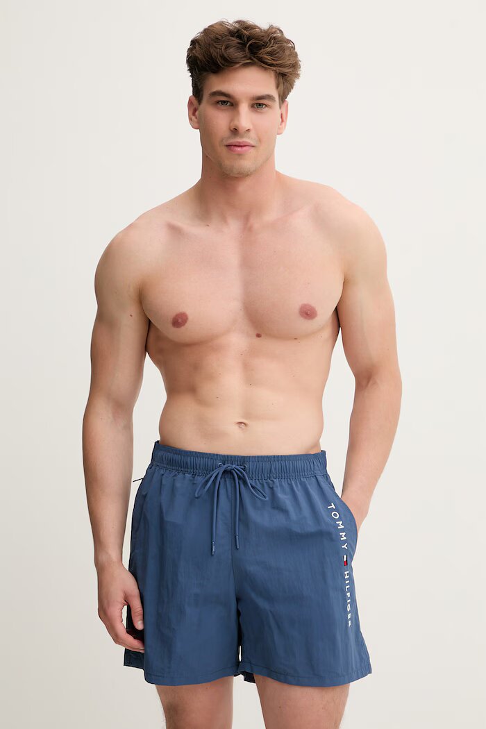 Tommy Hilfiger плувни шорти мъжки тъмносини UM0UM03748