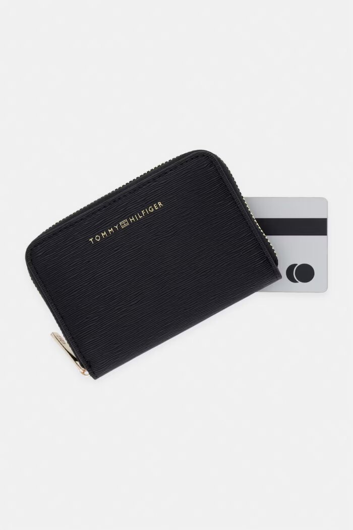 Tommy Hilfiger Портфейл дамски черен AW0AW18487
