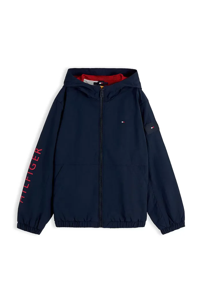 Tommy Hilfiger преходно яке за деца тъмносиньо KB0KB10587