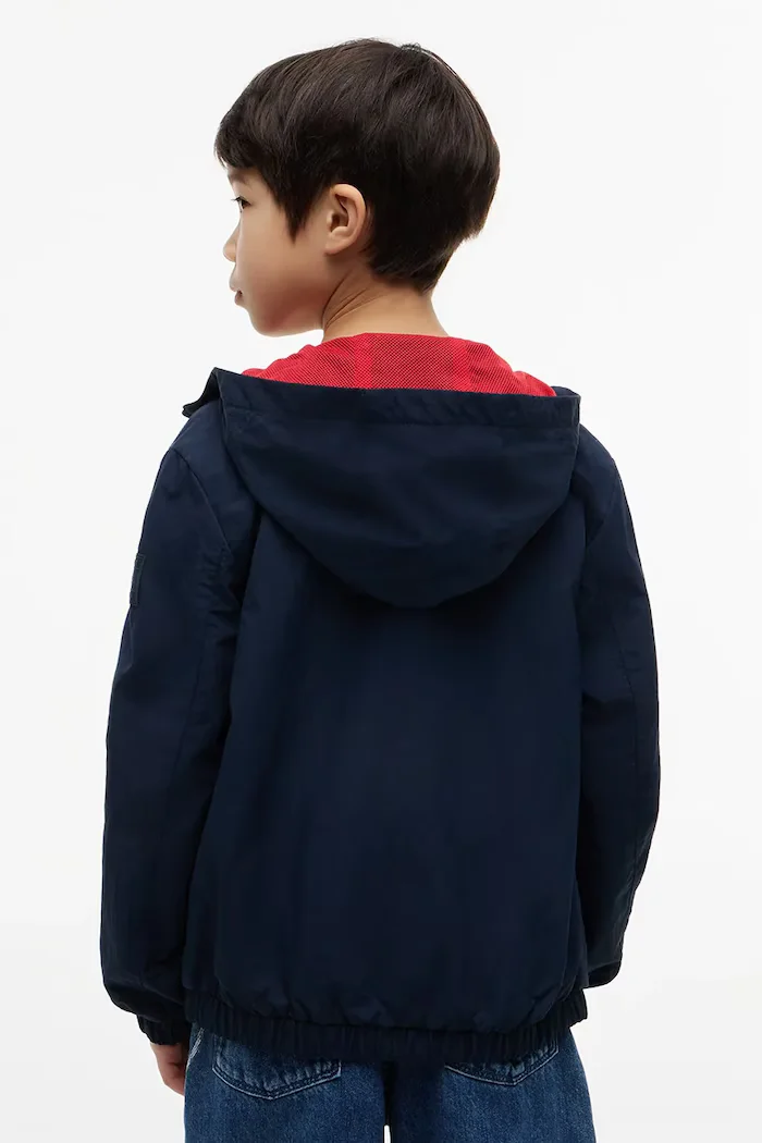 Tommy Hilfiger преходно яке за деца тъмносиньо KB0KB10587