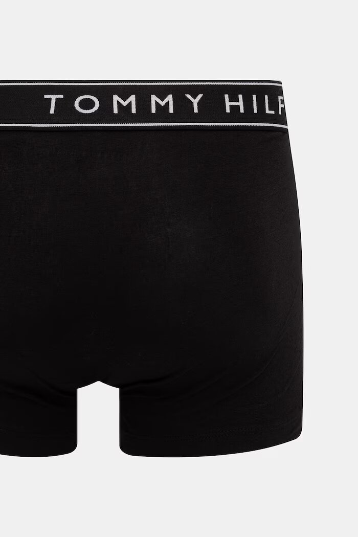 Tommy Hilfiger прилепнали боксерки мъжки 3 броя черни UM0UM03882