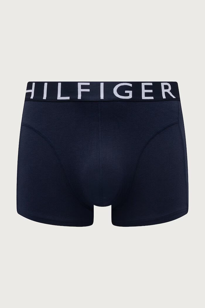 Tommy Hilfiger прилепнали боксерки мъжки от памук с еластан 3 броя тъмносини UM0UM03885