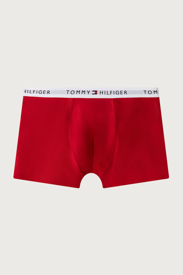 Tommy Hilfiger прилепнали боксерки за деца от памук с еластан 7 броя многоцветни UB0UB00552