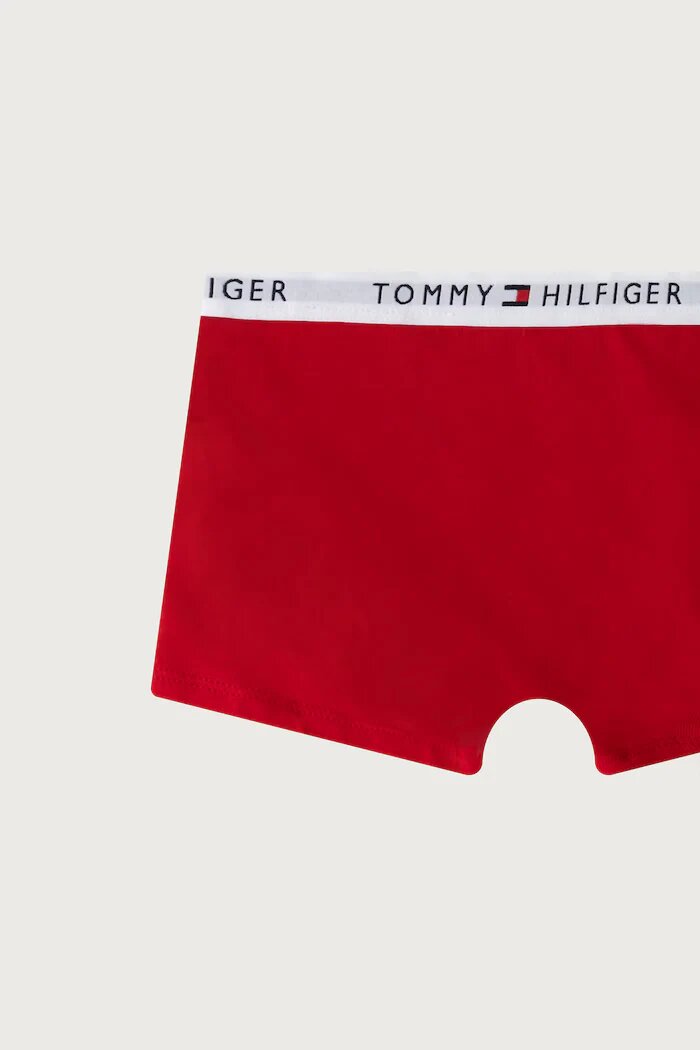 Tommy Hilfiger прилепнали боксерки за деца от памук с еластан 7 броя многоцветни UB0UB00552