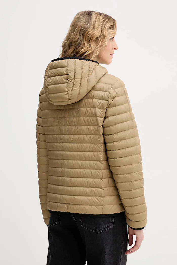 Tommy Hilfiger Пухено яке с две лица в черно преходен модел WW0WW47754