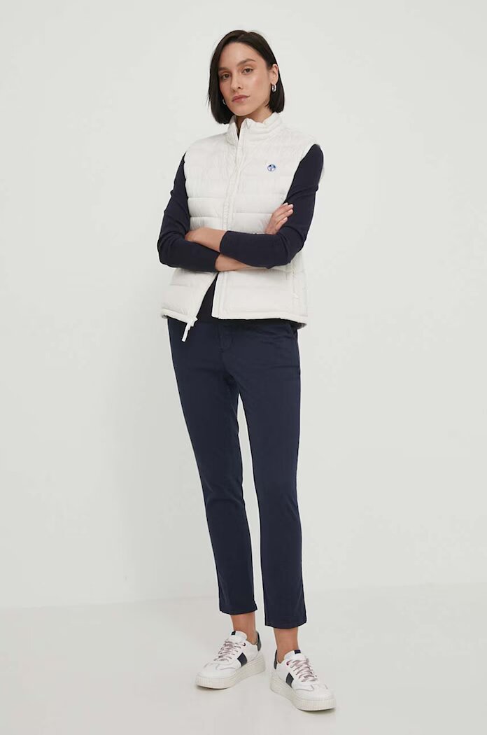 Tommy Hilfiger Пуловер дамски в тъмносиньо от лека материя WW0WW42050