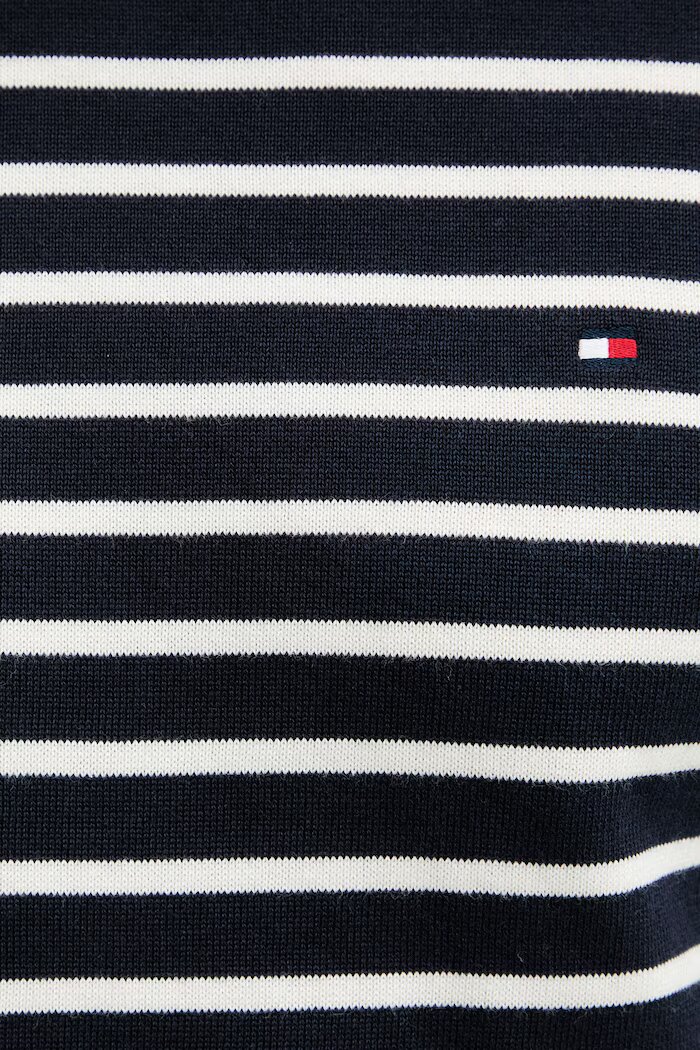 Tommy Hilfiger пуловер мъжки от памук тъмносин MW0MW39999