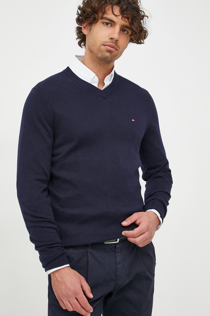 Tommy Hilfiger Пуловер с кашмир