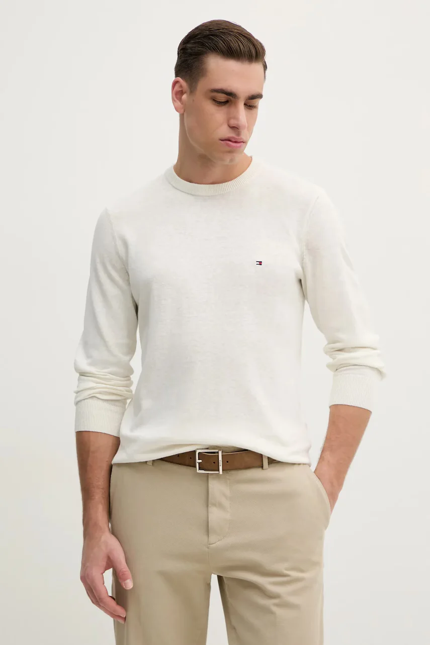Tommy Hilfiger Пуловер с лен