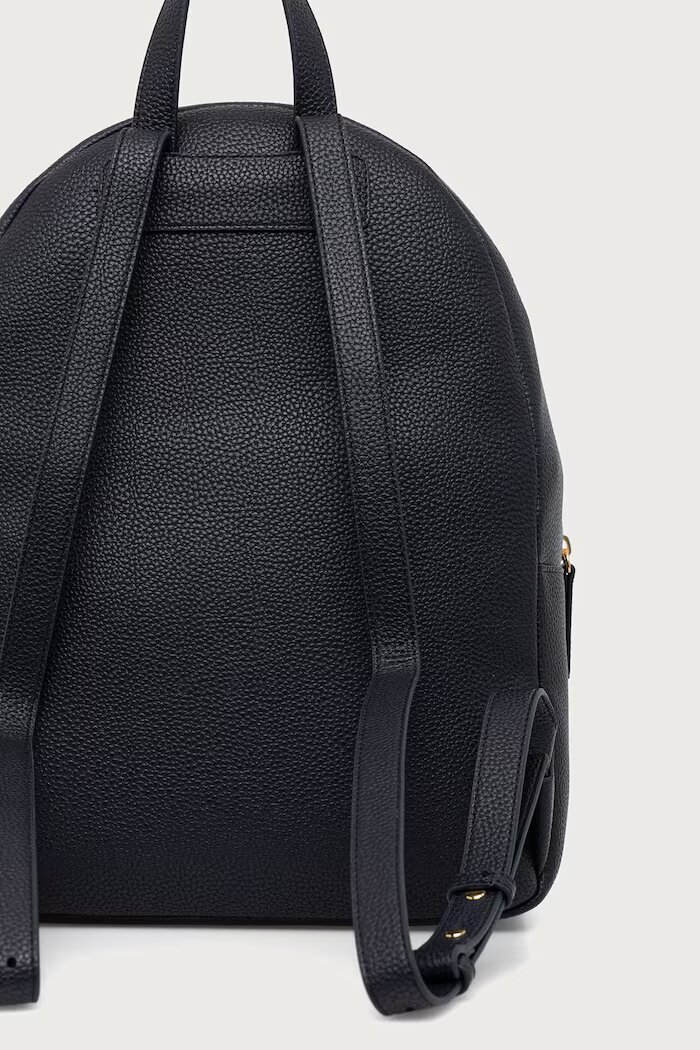 Tommy Hilfiger раница дамска от имитация на кожа тъмносиня AW0AW19335