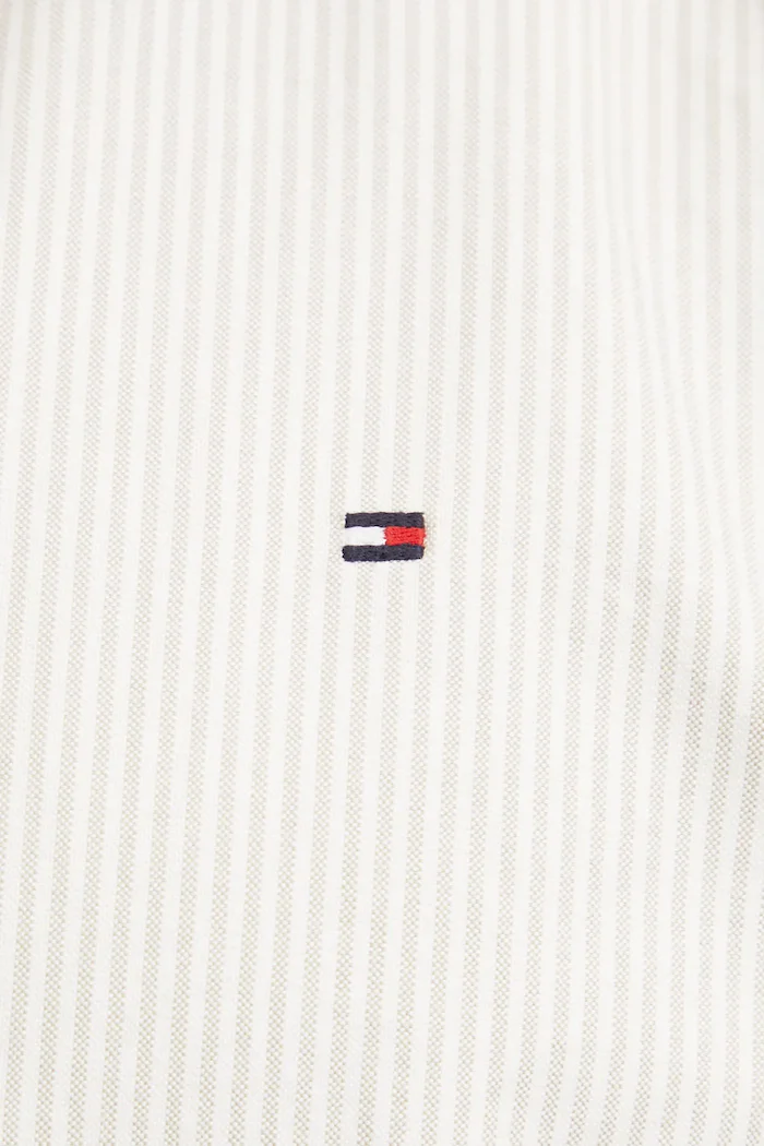 Tommy Hilfiger риза мъжка от памук бежова MW0MW36238