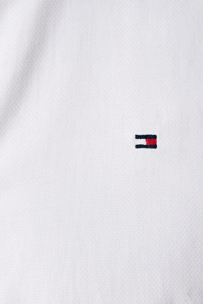 Tommy Hilfiger риза мъжка от памук бяла MW0MW44738