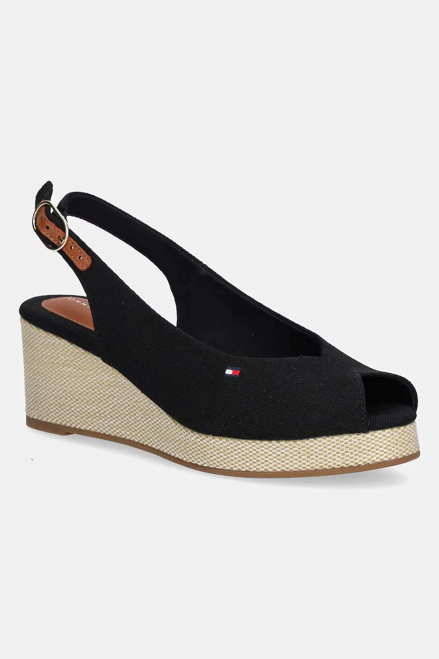 Tommy Hilfiger Сандали FLAG MID WEDGE ESPAD SLINGBACK