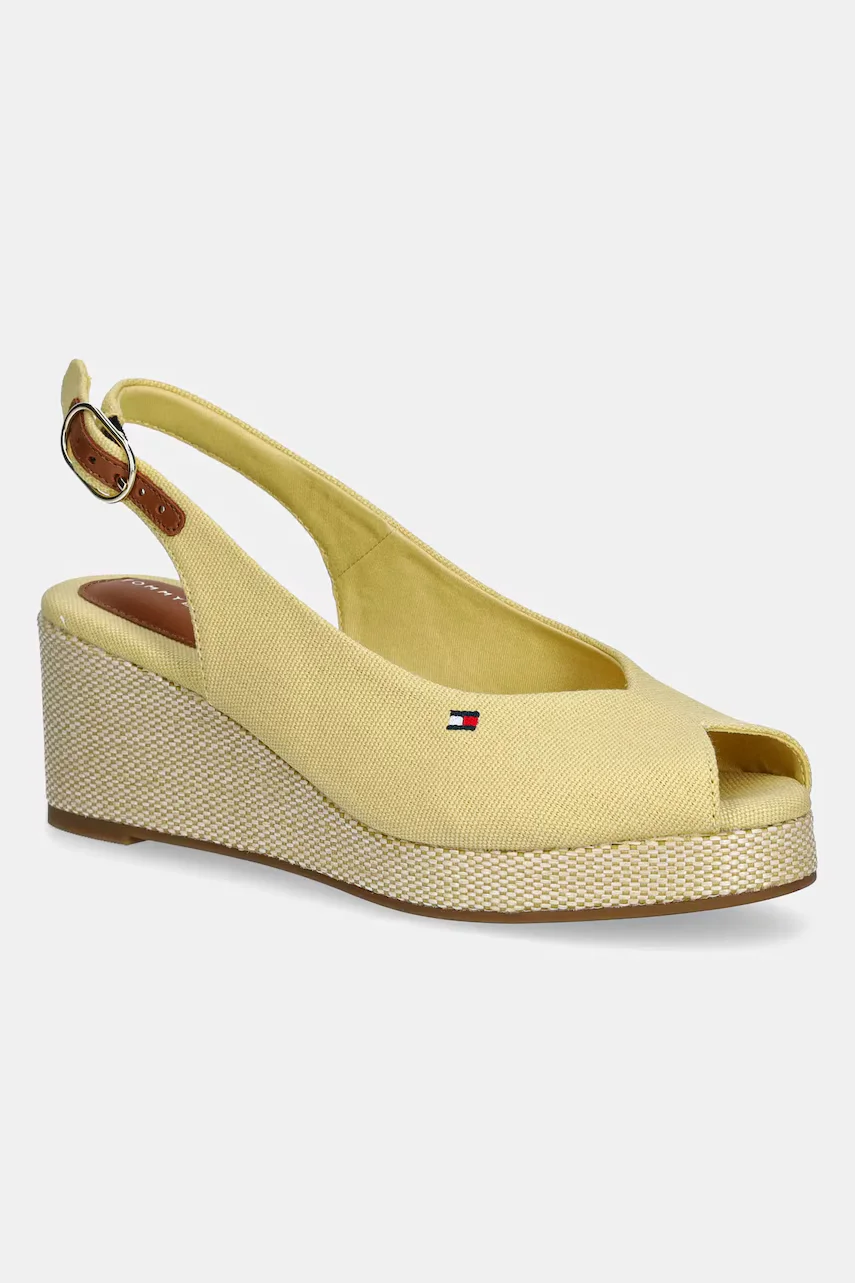 Tommy Hilfiger Сандали FLAG MID WEDGE ESPAD SLINGBACK