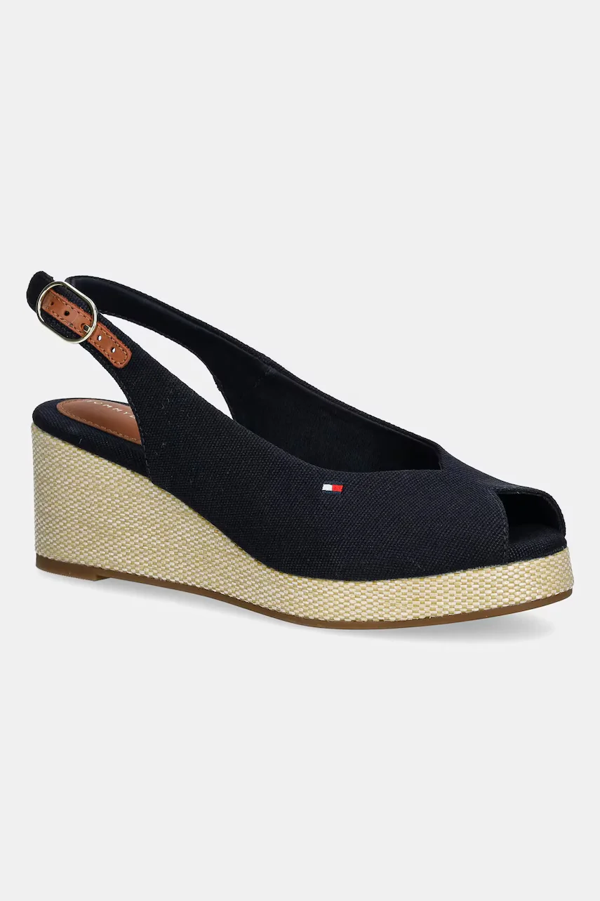Tommy Hilfiger Сандали FLAG MID WEDGE ESPAD SLINGBACK