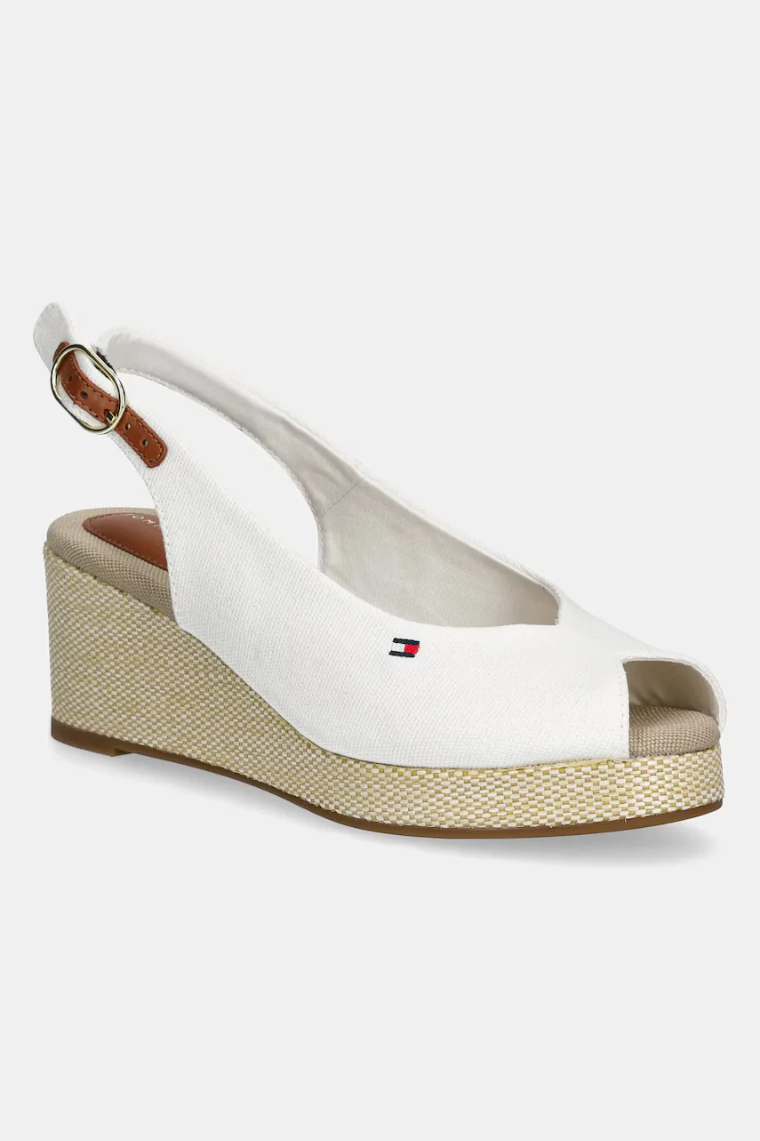 Tommy Hilfiger Сандали FLAG MID WEDGE ESPAD SLINGBACK