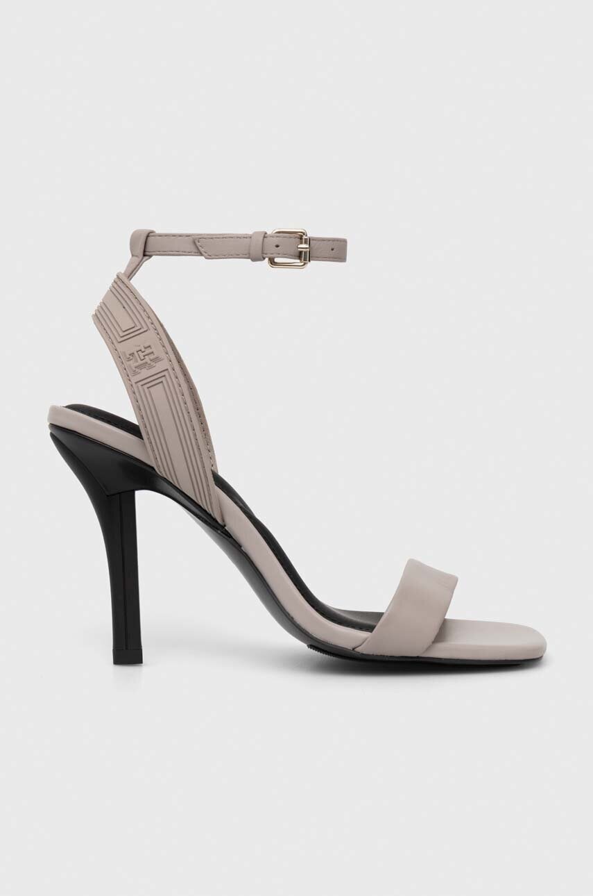 Tommy Hilfiger Сандали SPORTY LEATHER HIGH HEEL SANDAL