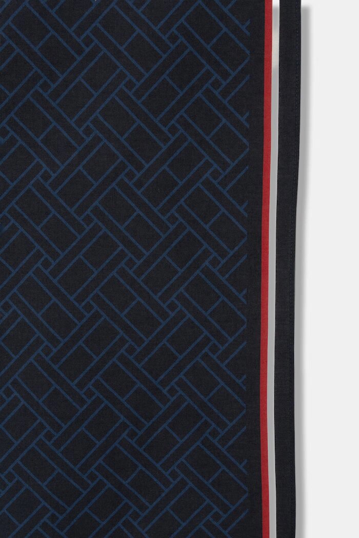 Tommy Hilfiger шалче мъжко от памук тъмносиньо AM0AM14480