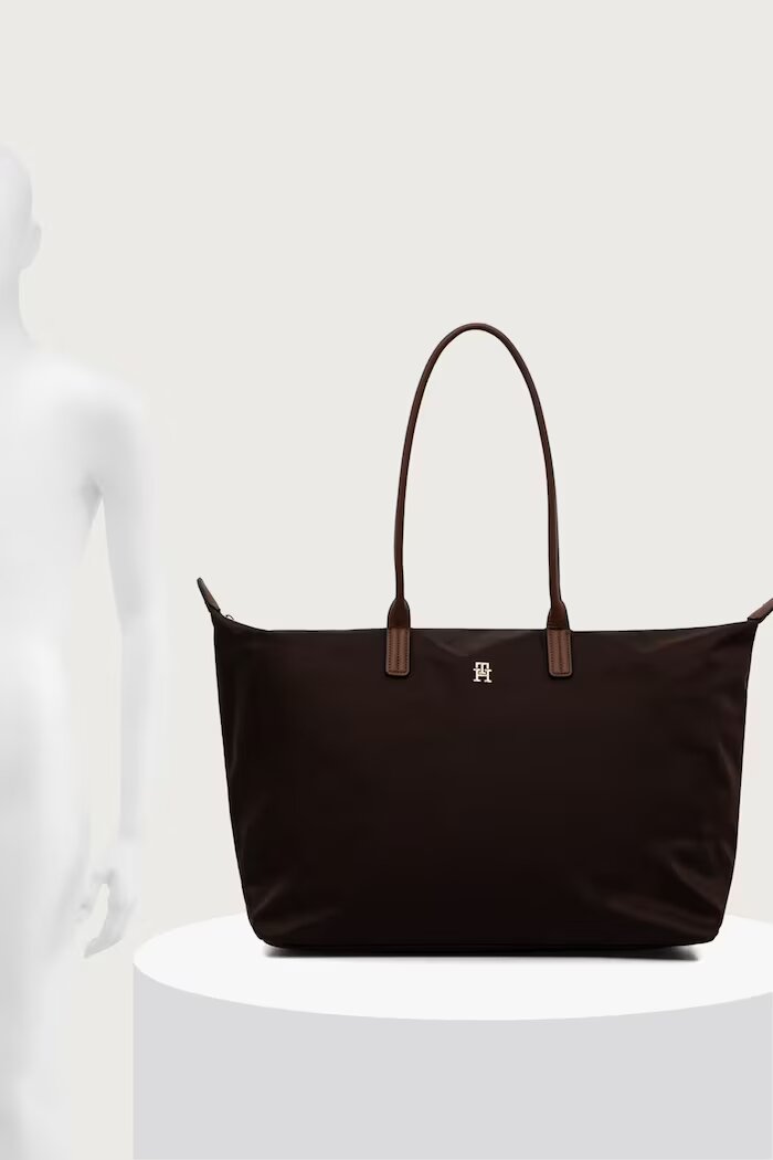 Tommy Hilfiger шопинг чанта дамска кафява AW0AW17996