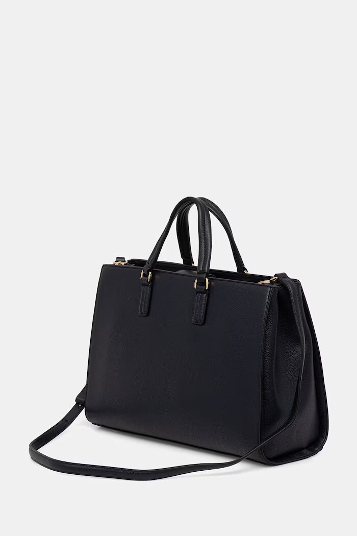 Tommy Hilfiger шопинг чанта дамска тъмносиня AW0AW18644