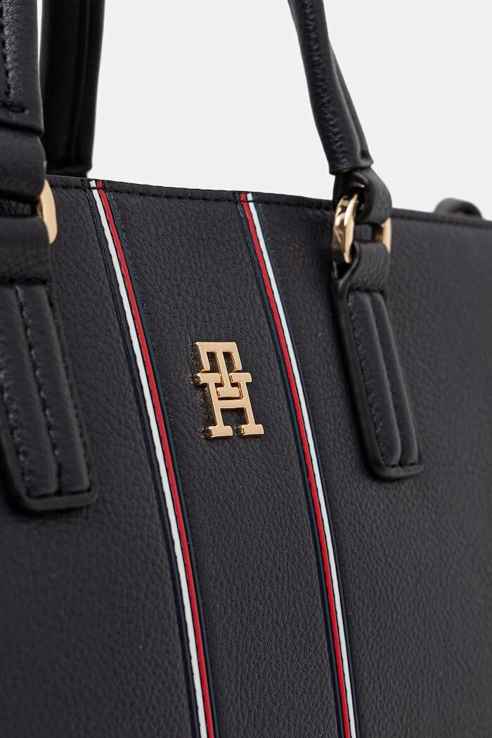 Tommy Hilfiger шопинг чанта дамска тъмносиня AW0AW18644