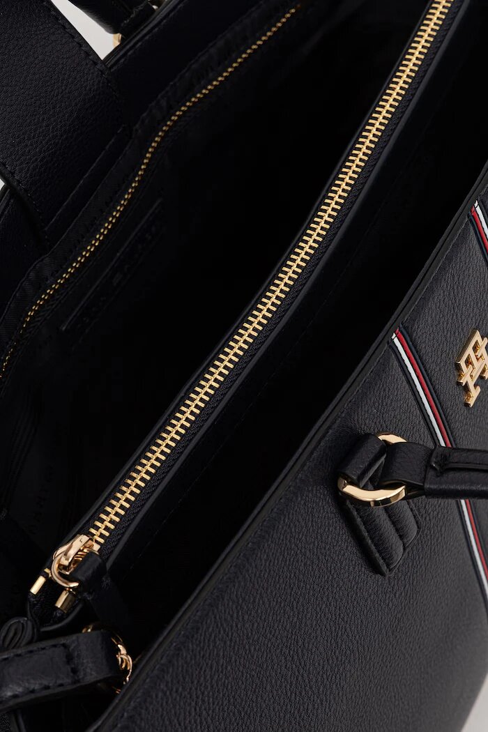 Tommy Hilfiger шопинг чанта дамска тъмносиня AW0AW18644