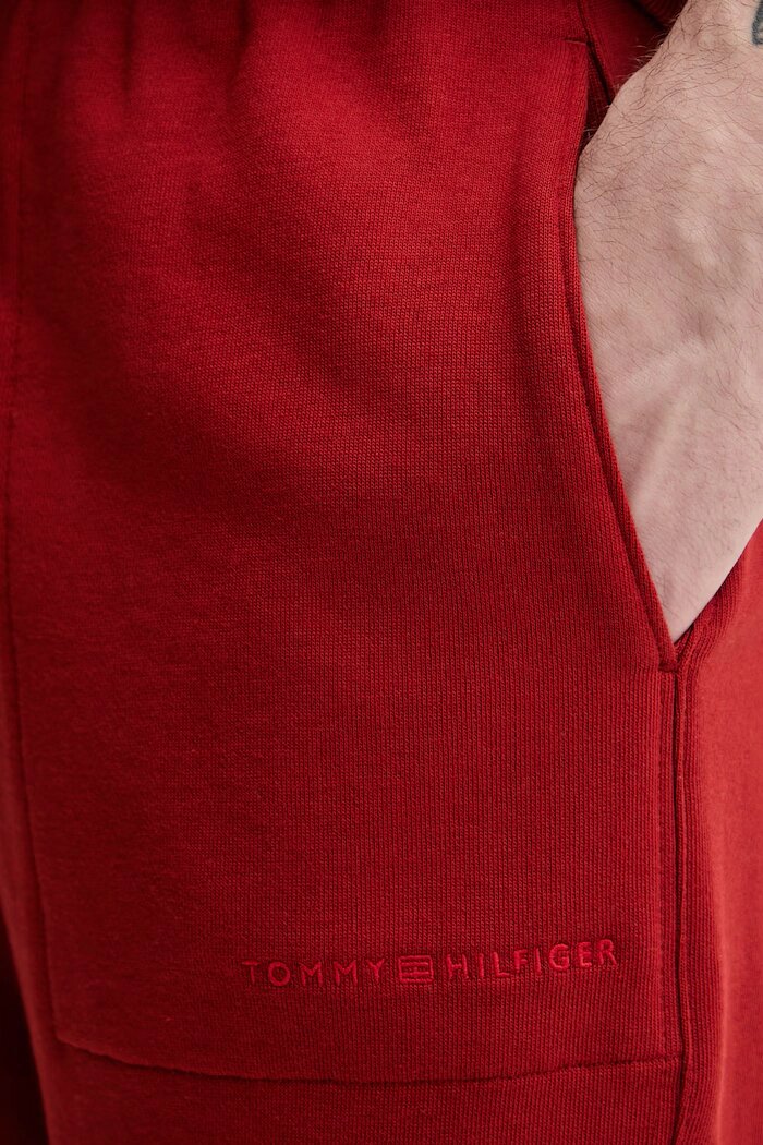 Tommy Hilfiger спортен панталон мъжки червен с висока талия UM0UM03911