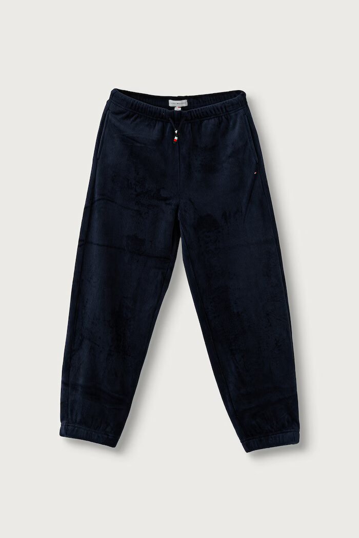 Tommy Hilfiger спортен панталон за деца тъмносин със стандартна талия KB0KB10658