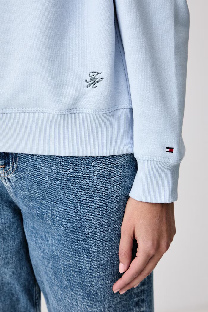 Tommy Hilfiger суичър дамски син WW0WW52355