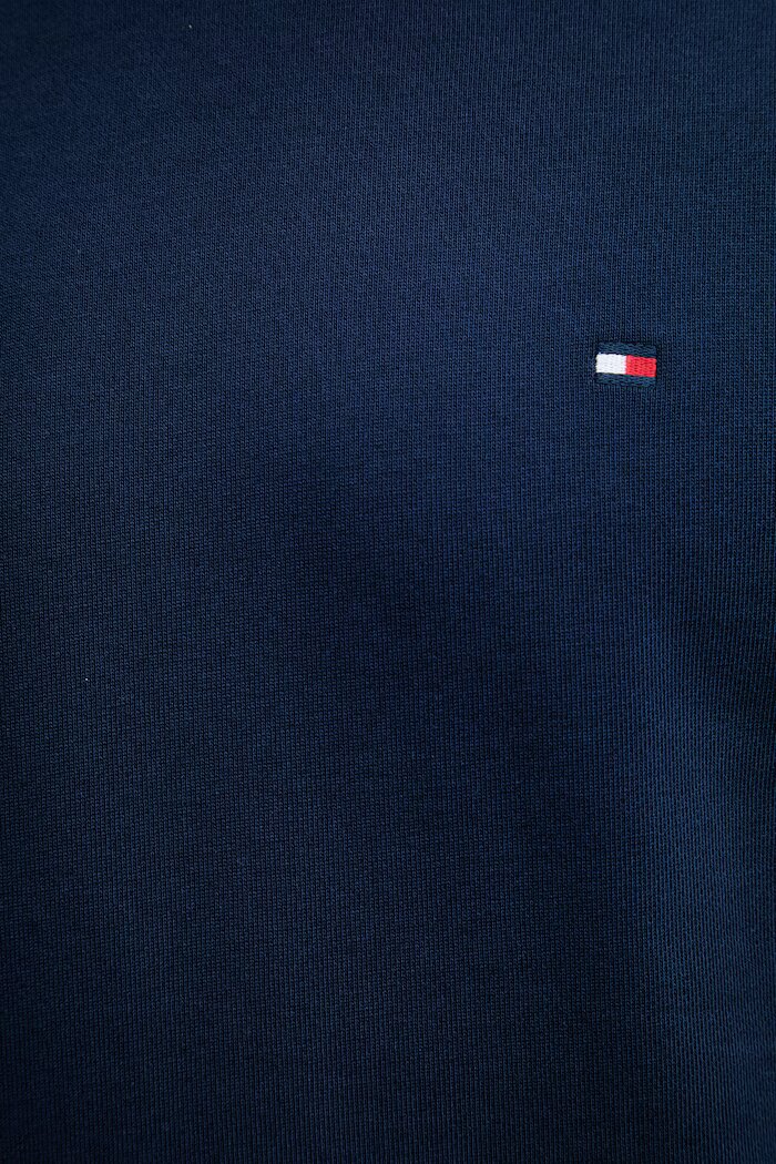 Tommy Hilfiger суичър с качулка мъжки от памук тъмносин MW0MW37235