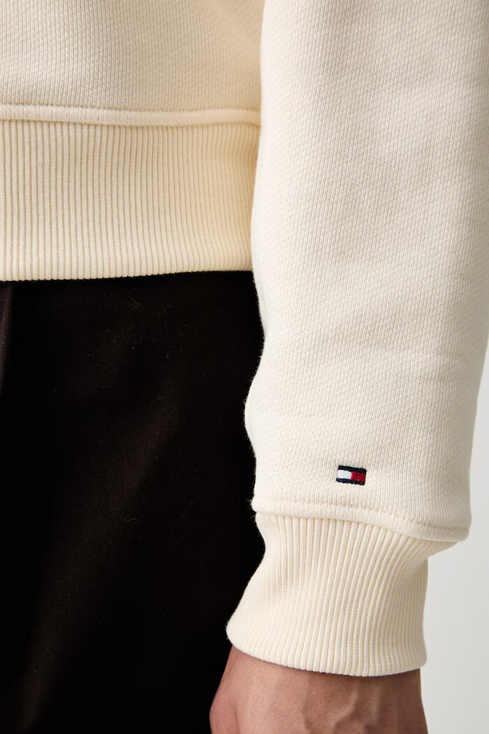Tommy Hilfiger суичър с памук бежов WW0WW51878
