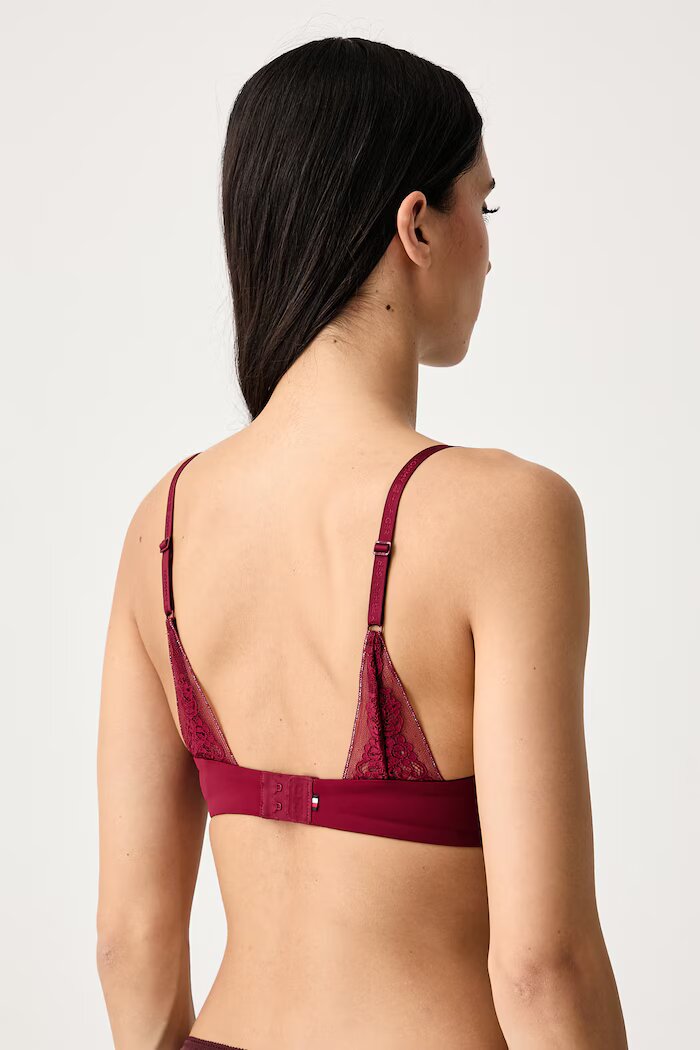 Tommy Hilfiger сутиен бордо UW0UW06694