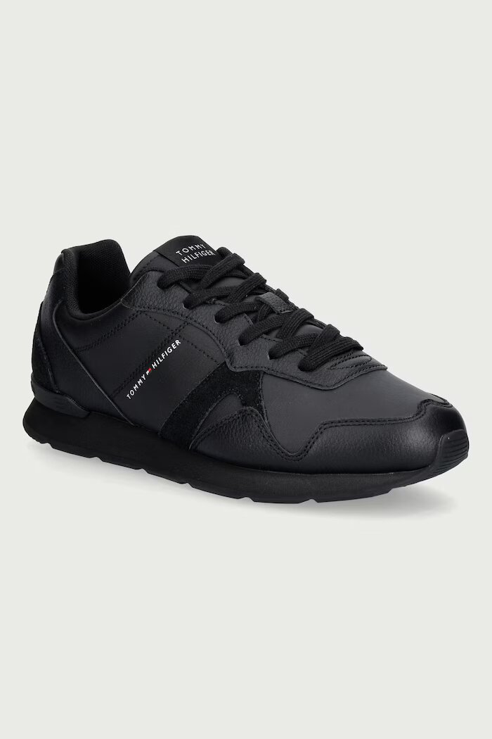 Tommy Hilfiger T CORE LTH RUNNER маратонки мъжки черни FM0FM06002