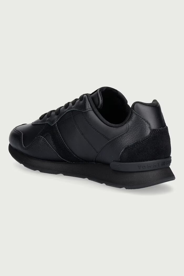 Tommy Hilfiger T CORE LTH RUNNER маратонки мъжки черни FM0FM06002