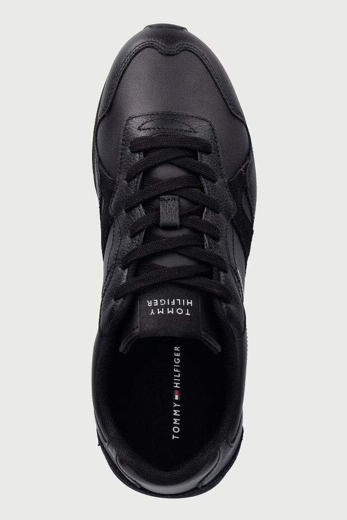 Tommy Hilfiger T CORE LTH RUNNER маратонки мъжки черни FM0FM06002