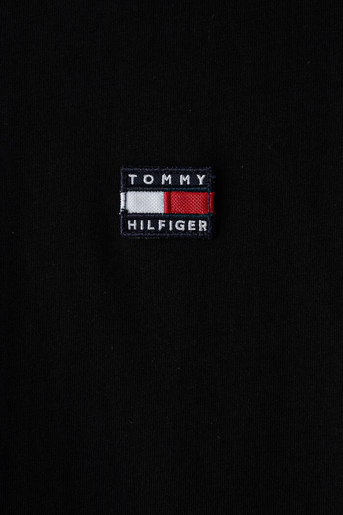 Tommy Hilfiger тениска basic за деца от памук черна KS0KS00756