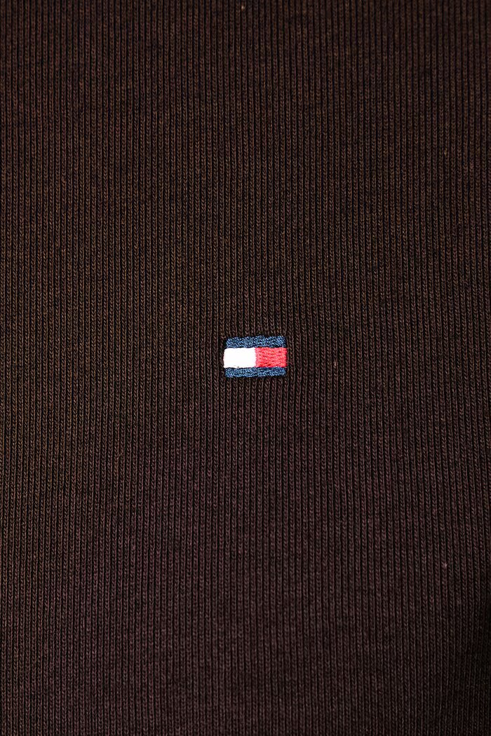 Tommy Hilfiger тениска дамска от памук кафява WW0WW40587